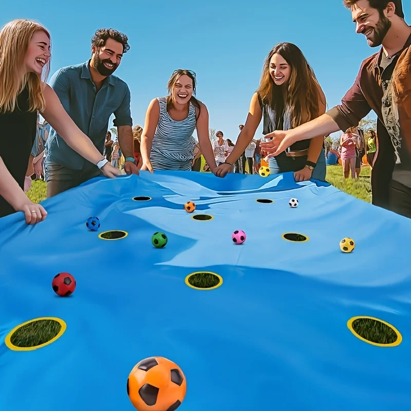 Party Games For Adults And Kids - Team Building Cave Cloth Outdoor Game