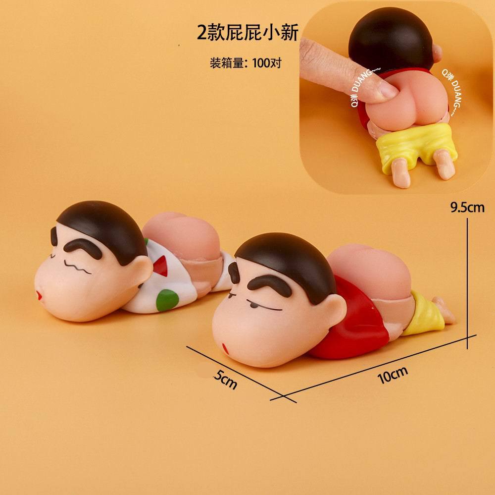 Party Games Jenga - New 2pcs/set Anime Crayon Shin-Chan Action