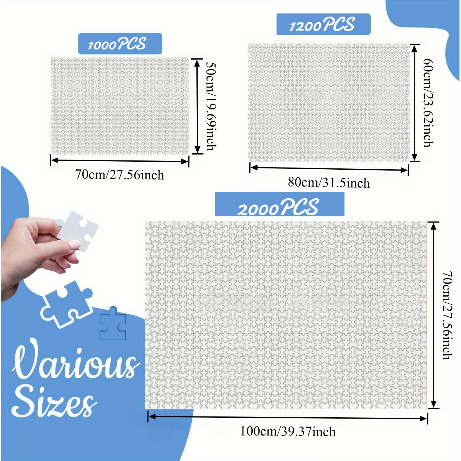 500/1000/1200/2000 PCS Puzzle  – Party Games Indian Bewertung und Preis