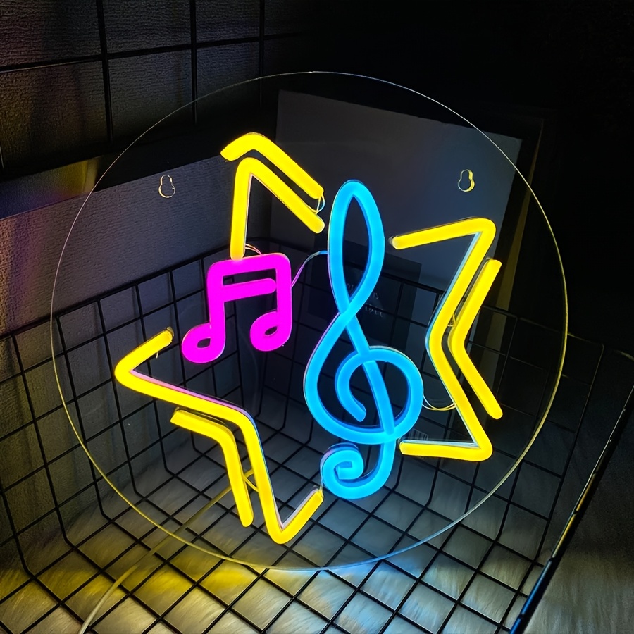 Music Star Note Neon Sign Cute – Party Games Kids Indoor Bewertung und Preis
