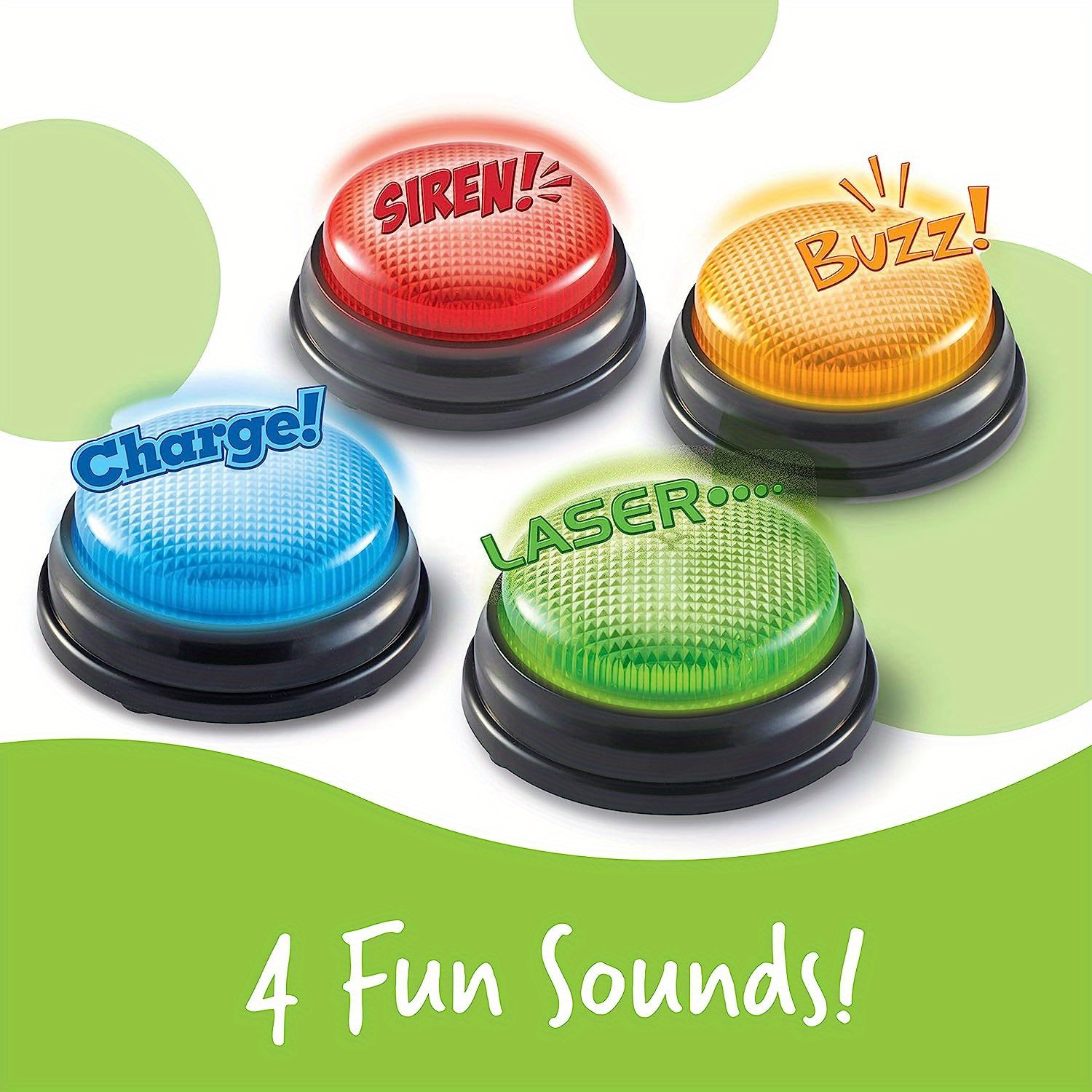 4pcs Lights and Sounds Buzzers – Party Family Games Bewertung und Preis