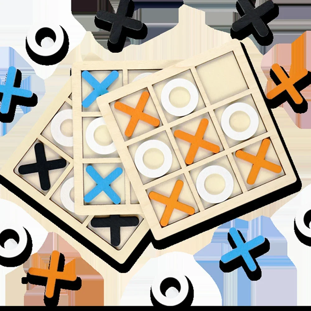 Wooden XO Tic Tac Toe Game Min – Party Games Kids Indoor Bewertung und Preis
