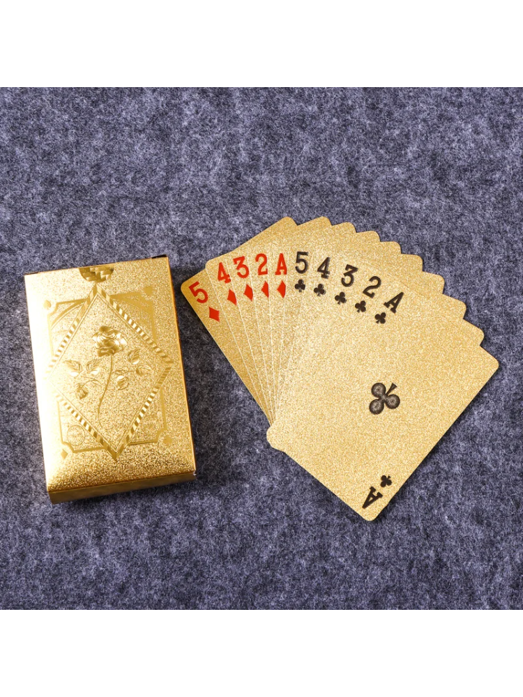 Gold Foil Skull Poker Cards Wa – Party Games Using Playing Cards Bewertung und Preis