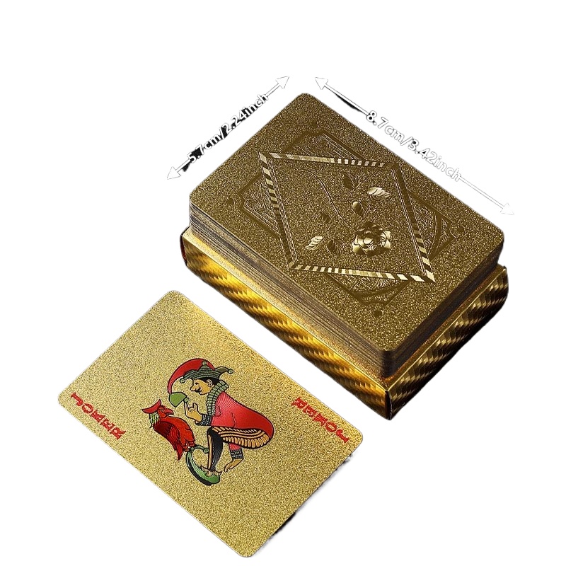 Gold Foil Skull Poker Cards Wa – Party Games Using Playing Cards Bewertung und Preis