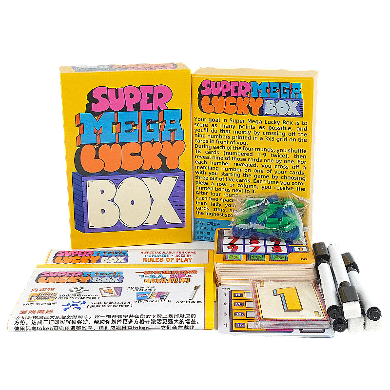Super Mega Lucky Box Board Gam – Party Family Games Bewertung und Preis