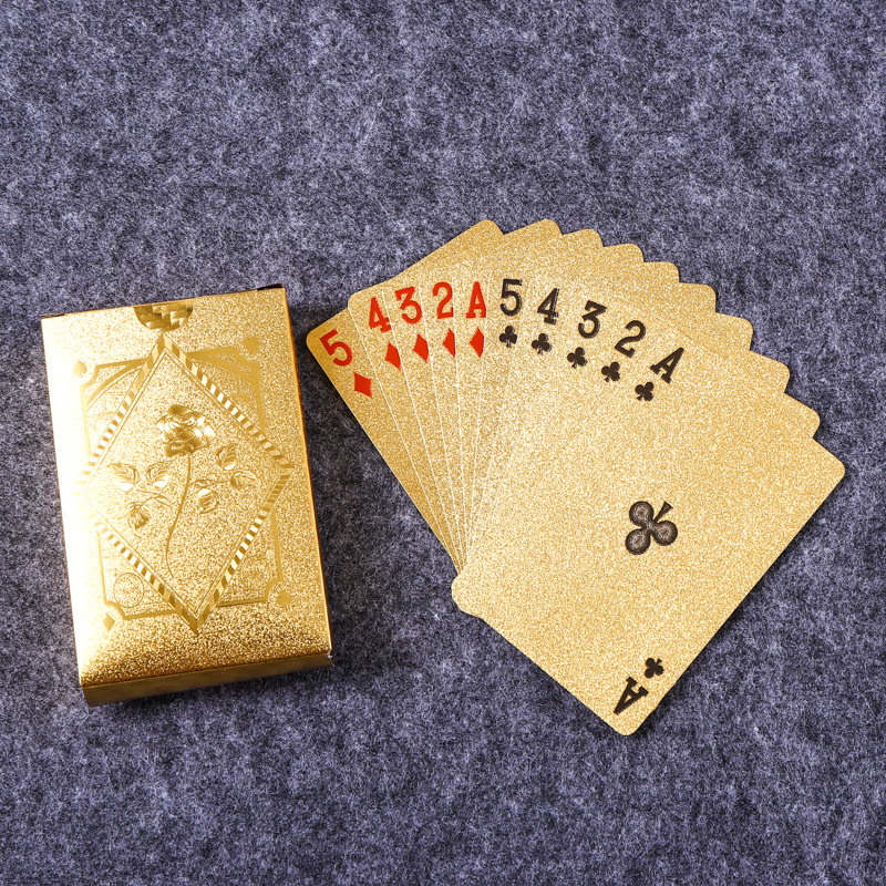 Gold Foil Skull Poker Cards Wa – Party Games Using Playing Cards Bewertung und Preis