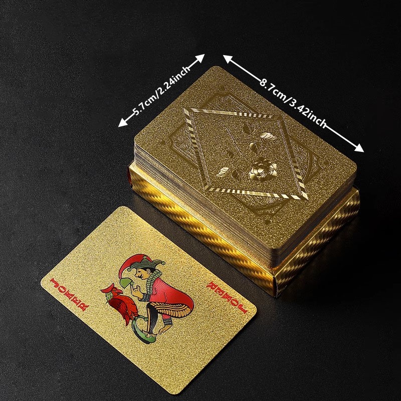 Gold Foil Skull Poker Cards Wa – Party Games Using Playing Cards Bewertung und Preis
