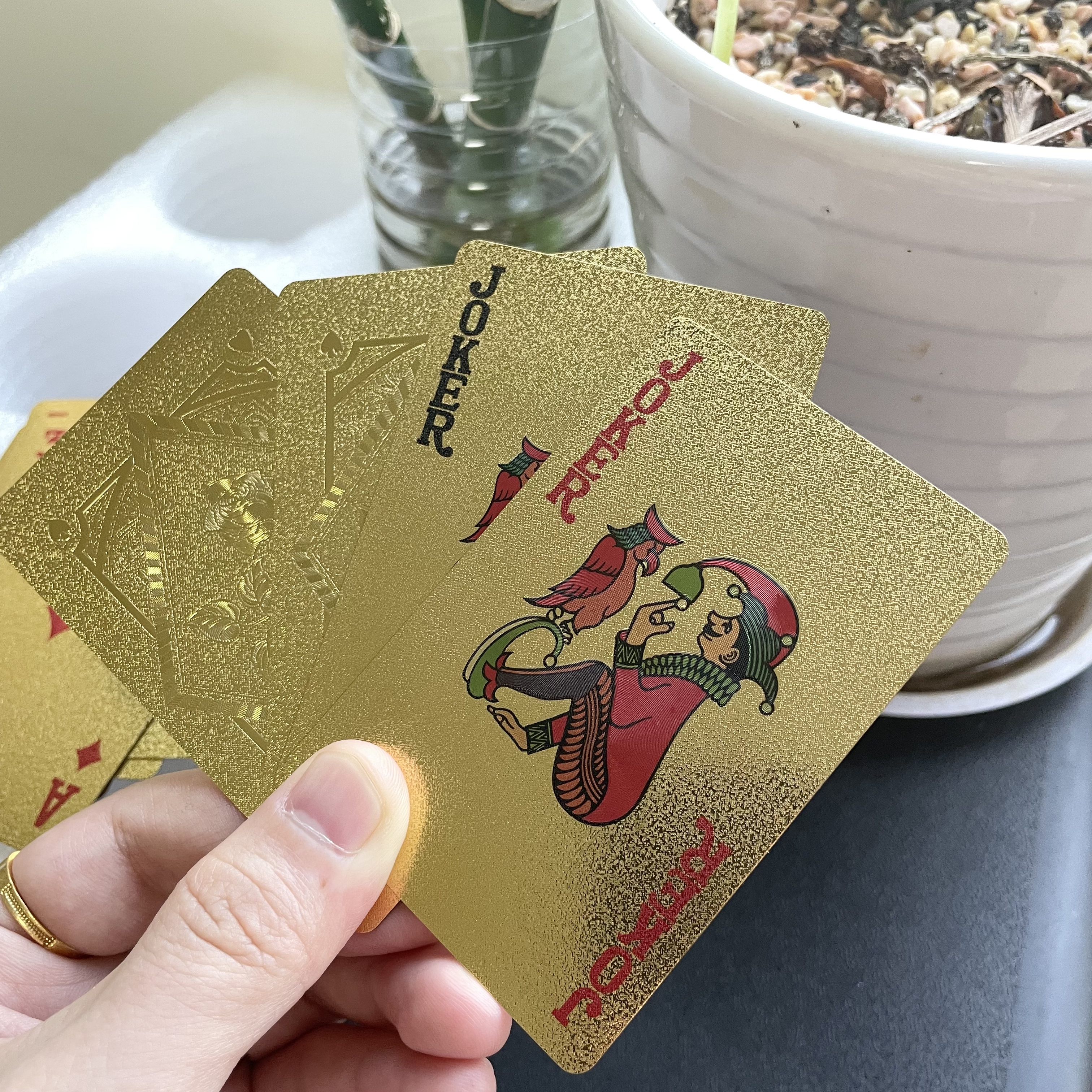 Gold Foil Skull Poker Cards Wa – Party Games Using Playing Cards Bewertung und Preis