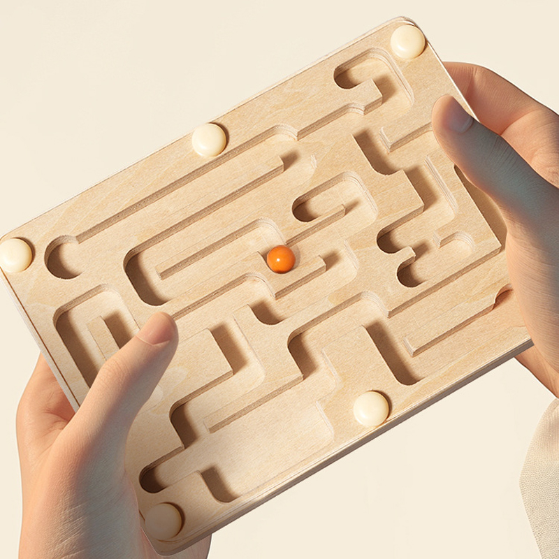 Small Wooden Balance Bead Maze – Party Games Kids Indoor Bewertung und Preis