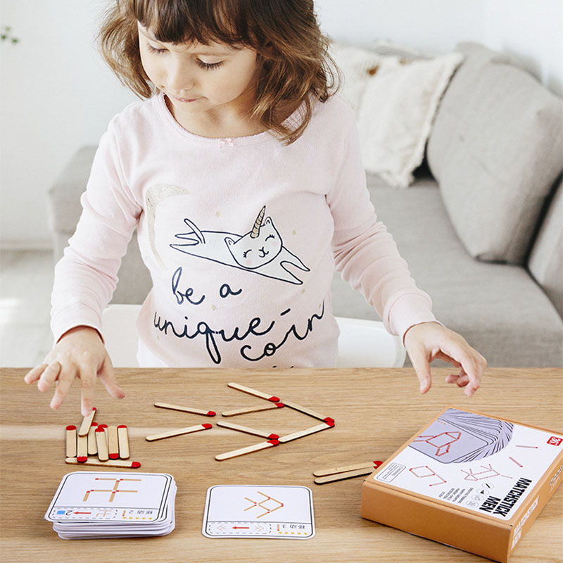 Montessori Matches Puzzles Gam – Party Games Kids Indoor Bewertung und Preis