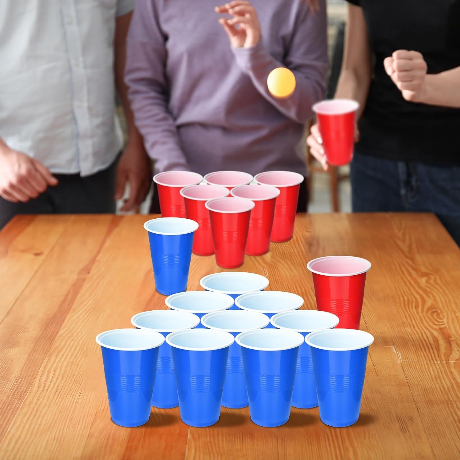 Cup Pong Game Set 22 Pcs 16 Oz – Party Games Jenga Bewertung und Preis