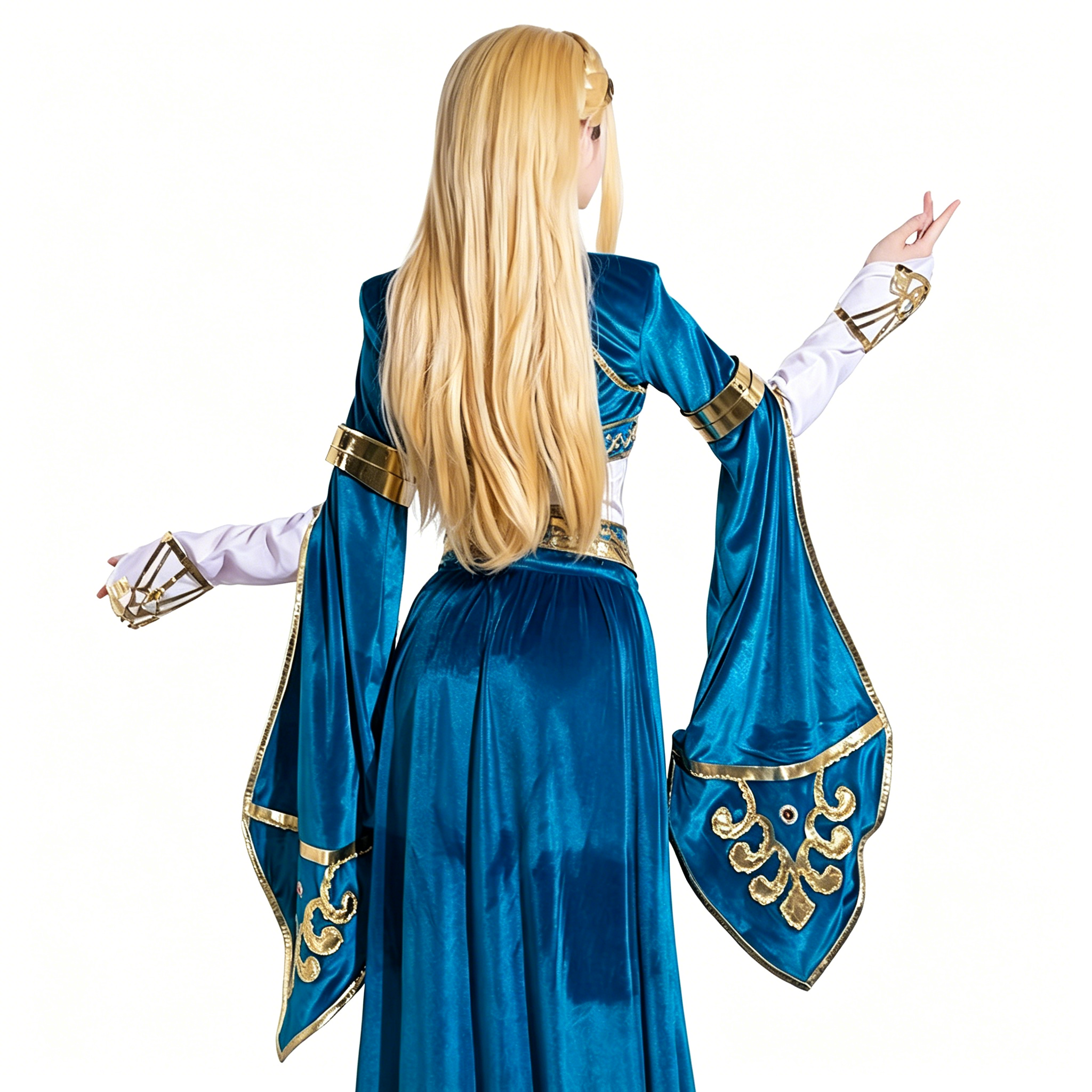 Classy Blue Dress Cosplay Cost – Zelda Party Games Bewertung und Preis