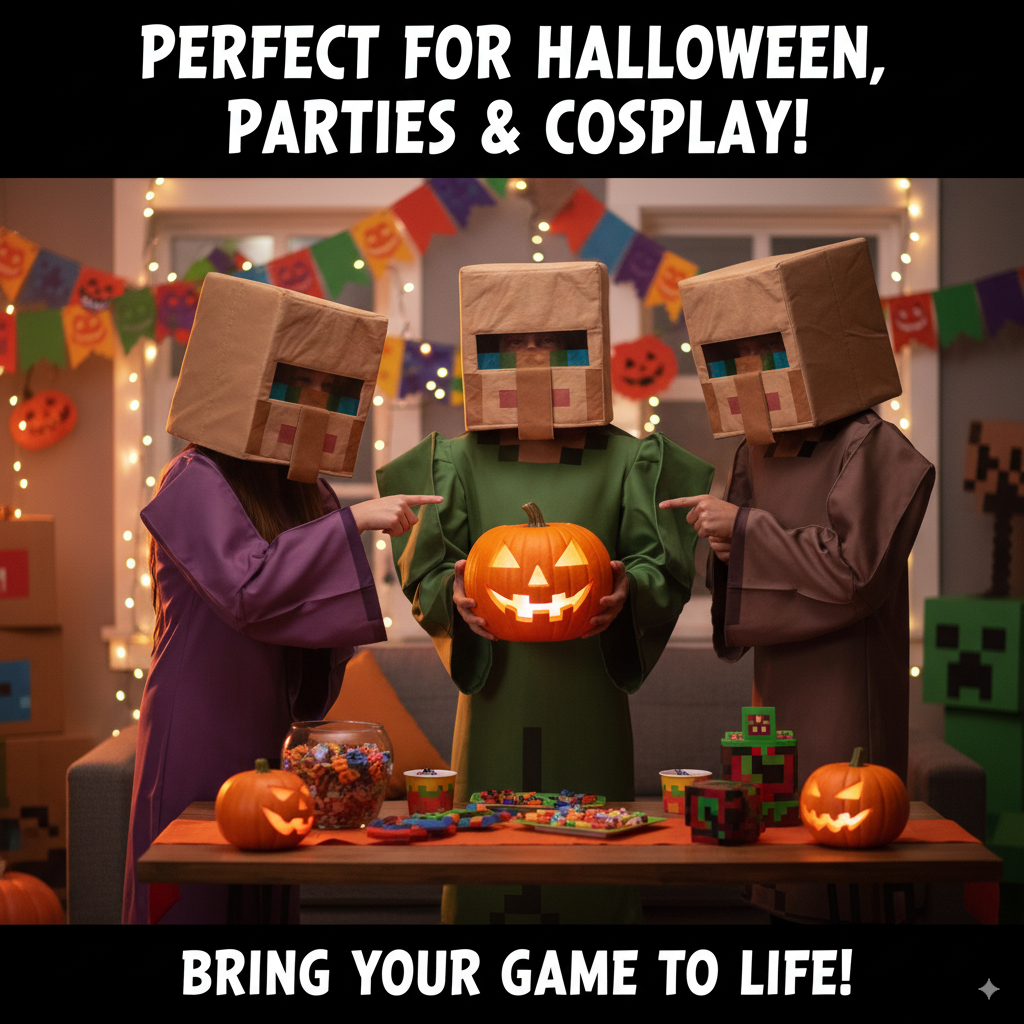 Kids Pixel World Halloween Cos – Party Games Kids Bewertung und Preis