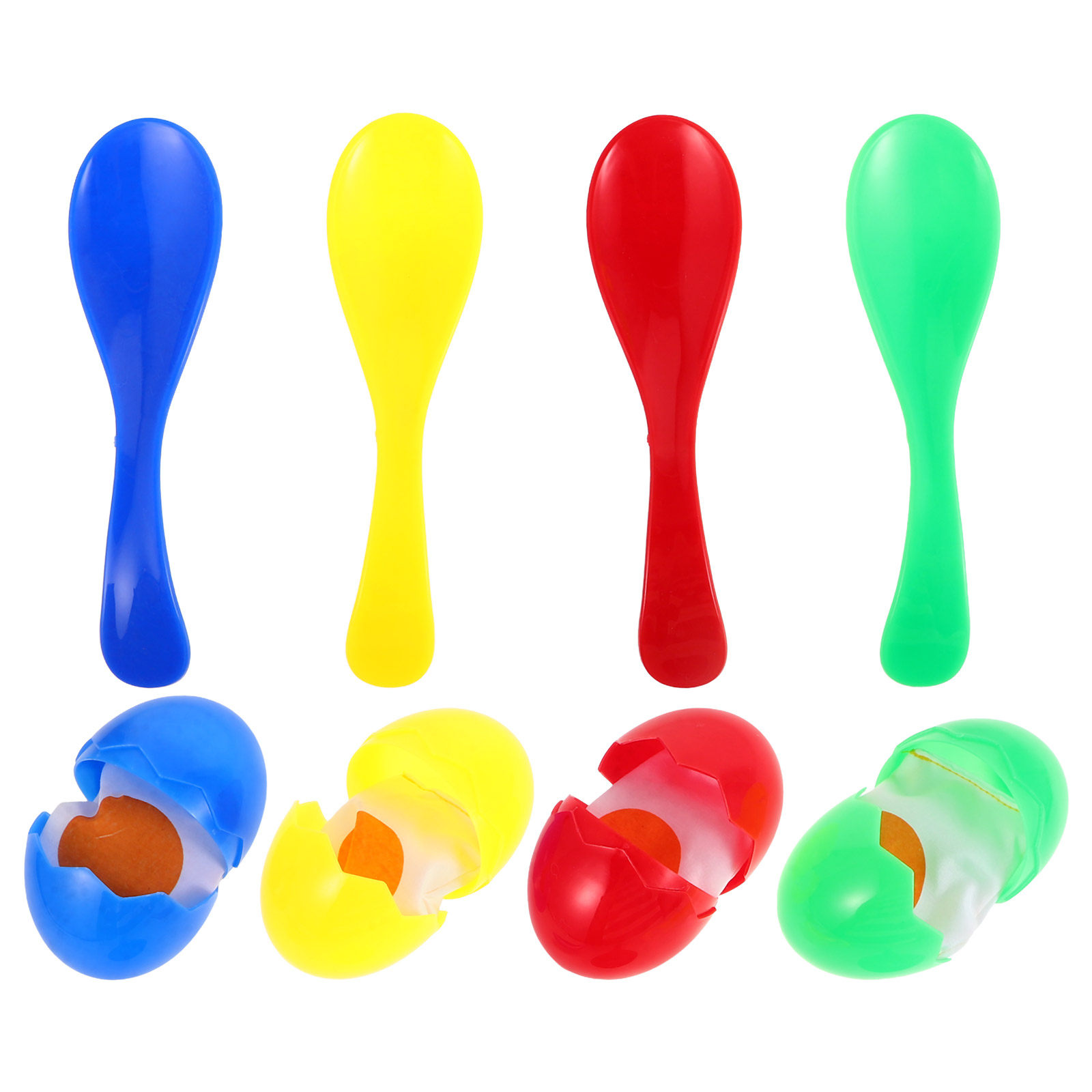 4Pcs Egg Spoon Race Balance Ga – Party Games Physical Bewertung und Preis