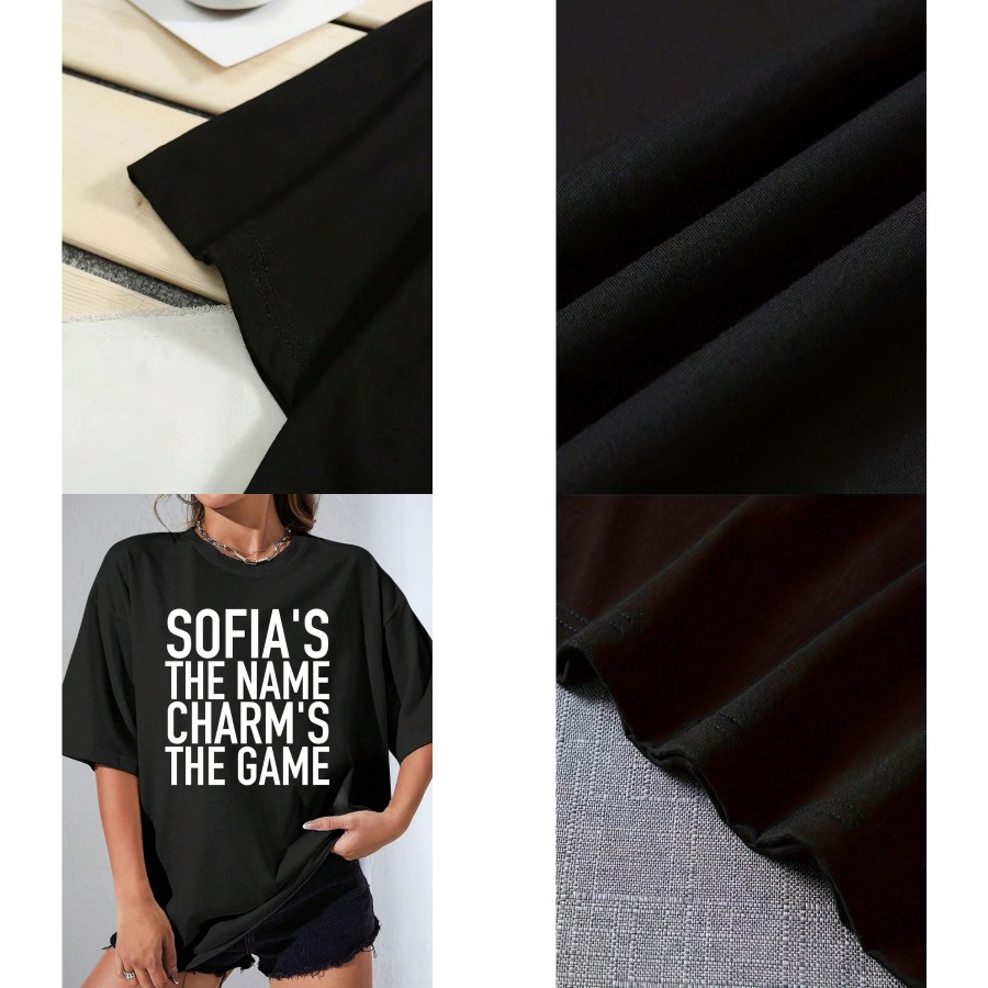 【New style】Women'S Name T-Shir – Party Games Quotes Short Bewertung und Preis