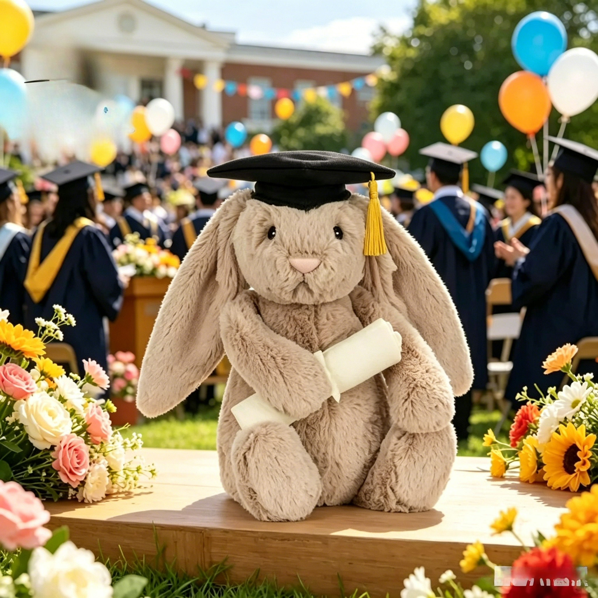 Shy Bunny Graduation Outfit Gr – Party Games Graduation Bewertung und Preis