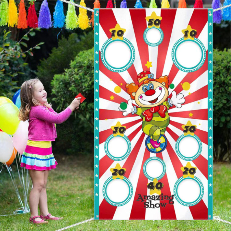 Fun Bean Bag Toys Game Banner  – Party Games Physical Bewertung und Preis