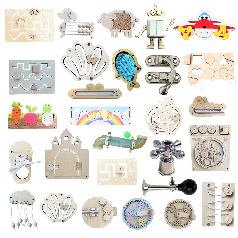 Kids Busy Board DIY Accessorie – Party Games Kids Indoor Bewertung und Preis