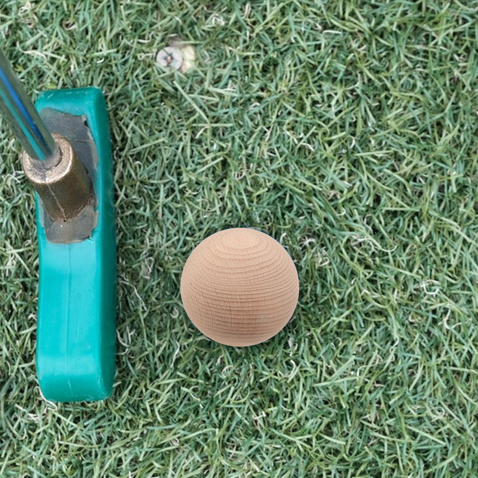 3Pcs Solid Beech Wood Golf Cro – Croquet Set Lawn Bewertung und Preis