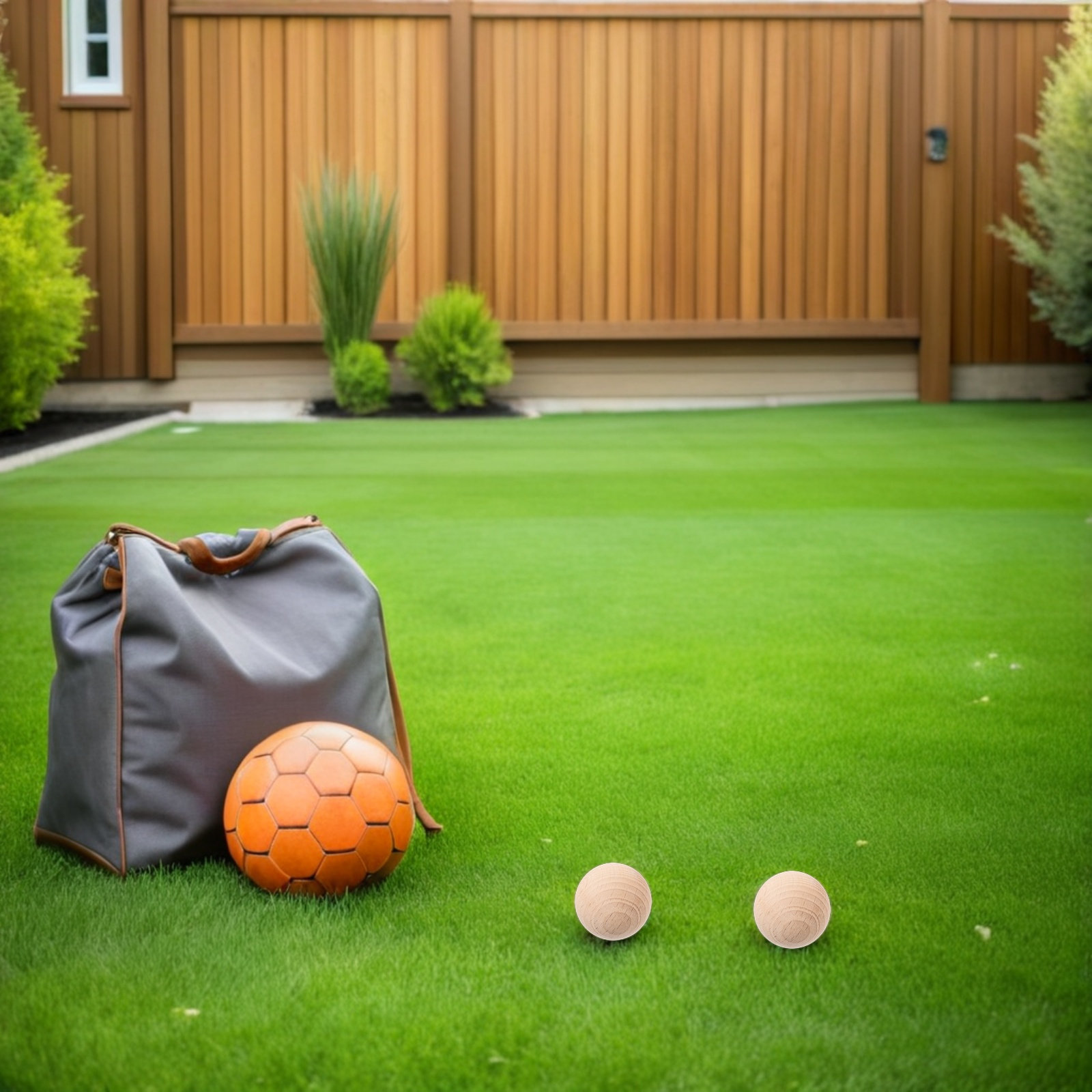 4Pcs Kids Croquet Balls 3.5cm  – Croquet Set Lawn Bewertung und Preis