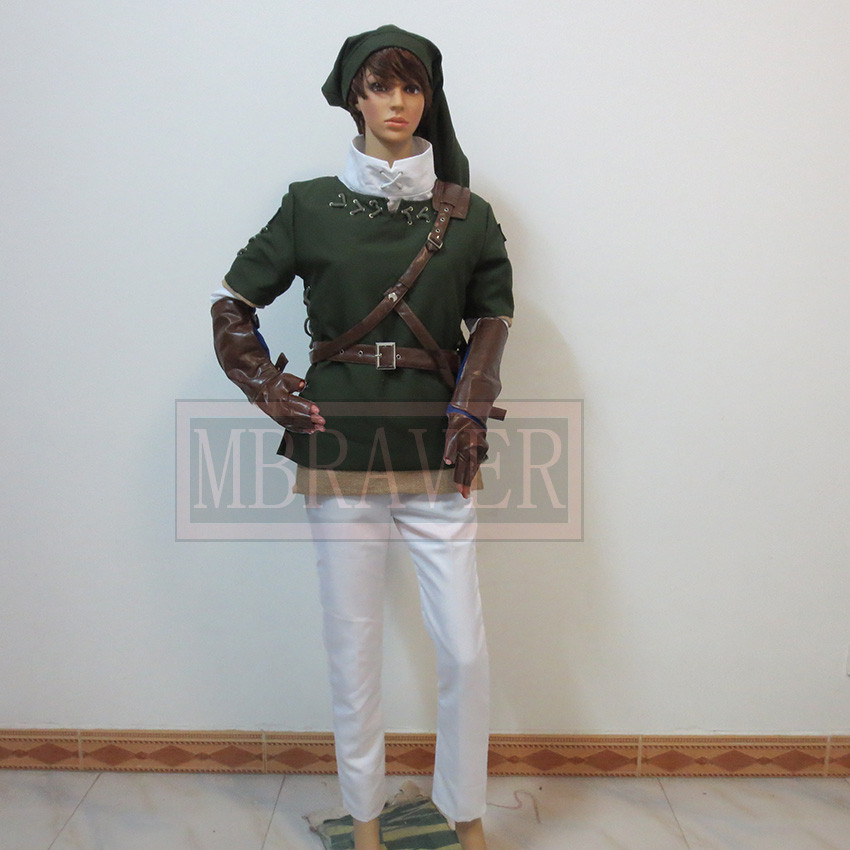 Zelda Link Cosplay Costume Hal – Zelda Party Games Bewertung und Preis