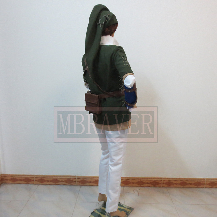 Zelda Link Cosplay Costume Hal – Zelda Party Games Bewertung und Preis