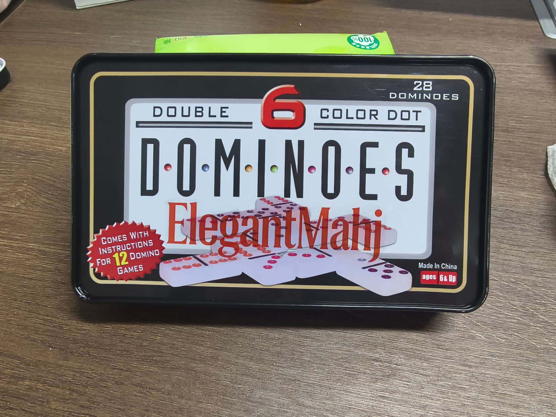 ElegantMahj Double Six Dominoe – Party Family Games Bewertung und Preis