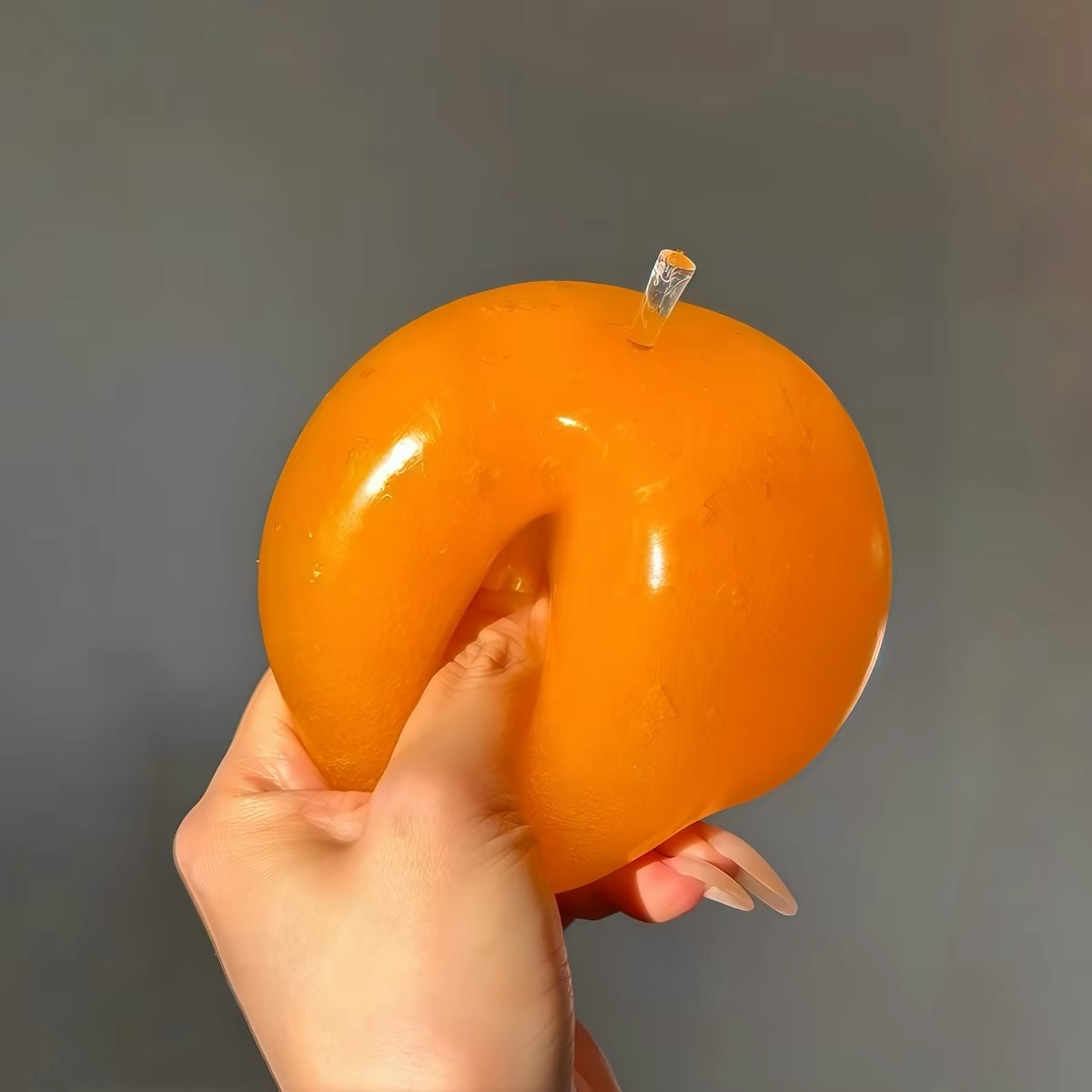 Handmade orange Slushy Squishy – Party Games For Adults And Kids Bewertung und Preis