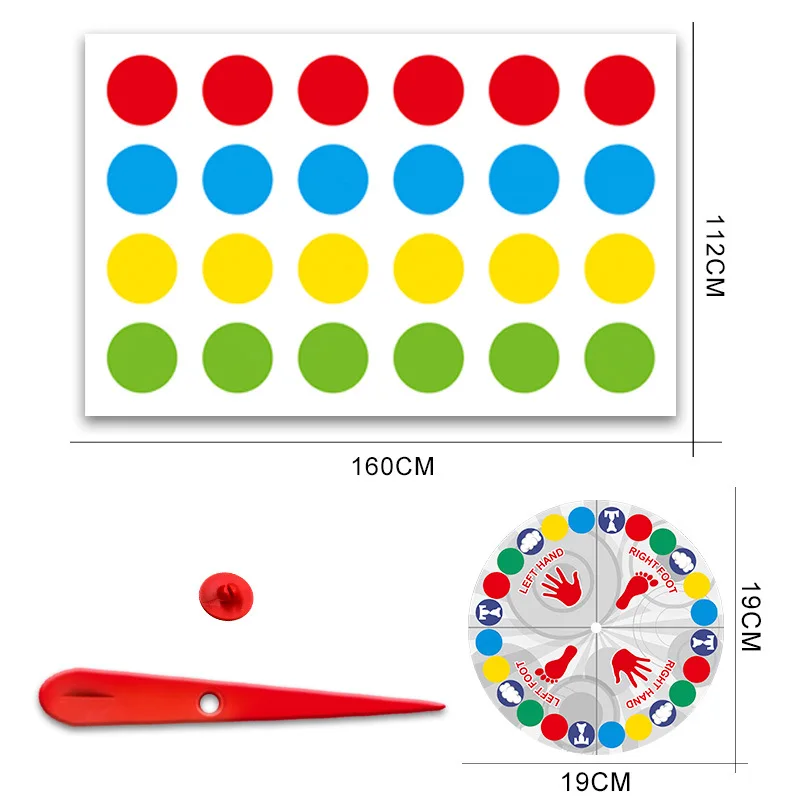 Hot-Selling Twister Game, Clas – Party Games Physical Bewertung und Preis