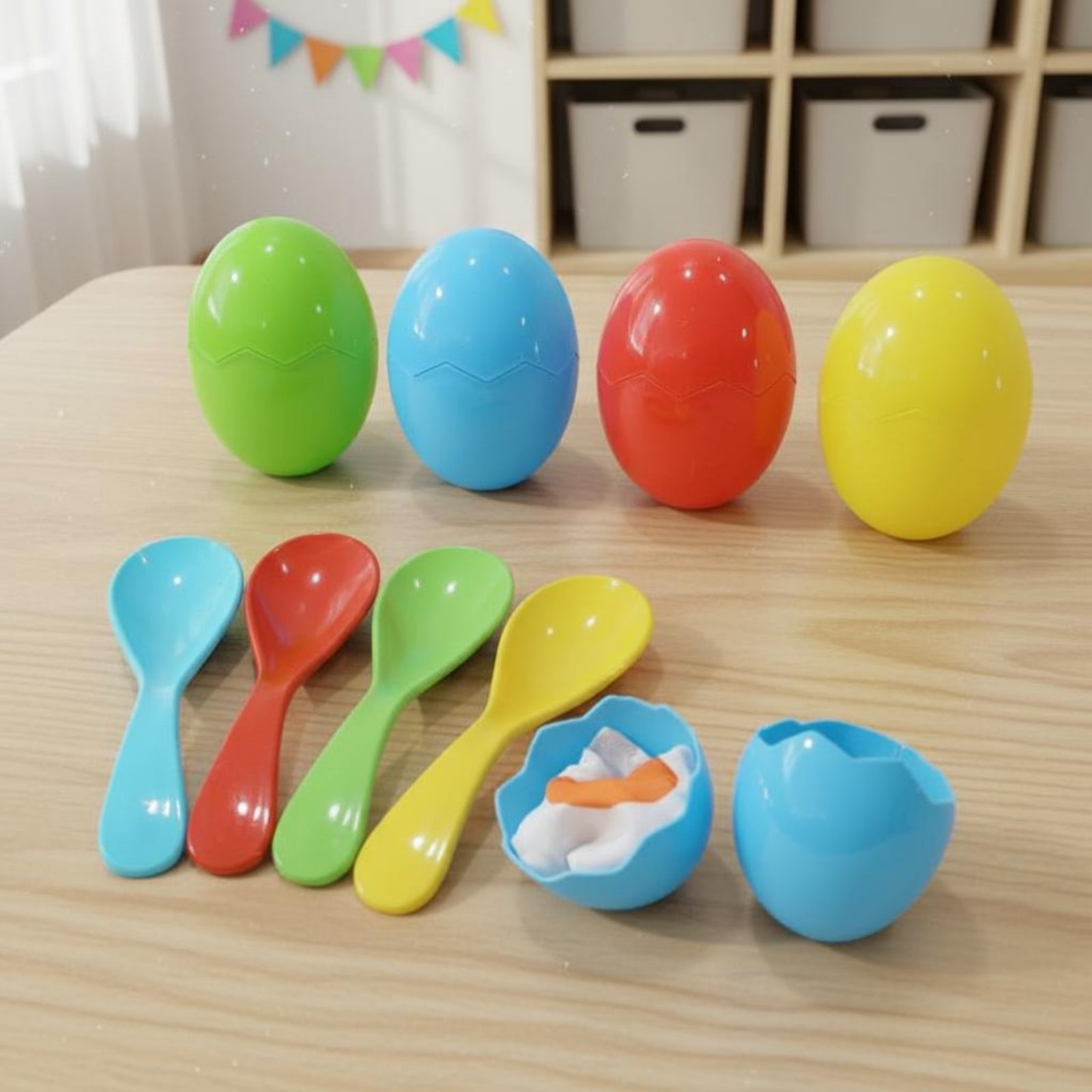 4 Sets Oval and Spoon Challeng – Party Family Games Bewertung und Preis